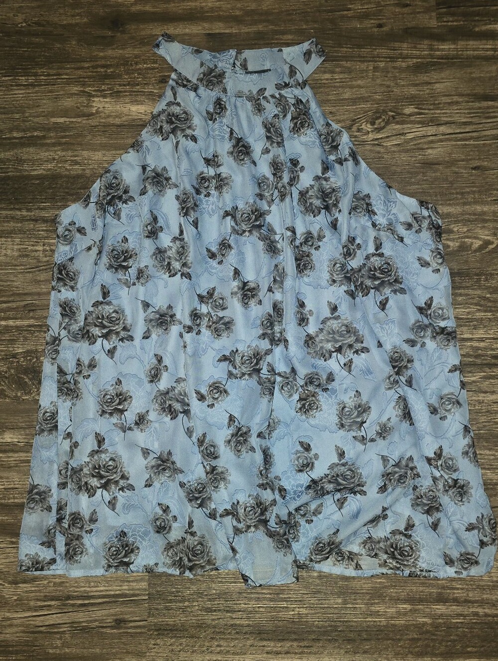 Torrid 4 Floral Sleeveless Halter Tunic Top
